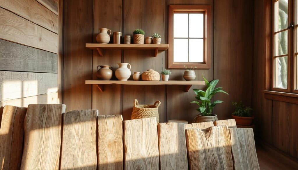 rustic wood wall decor