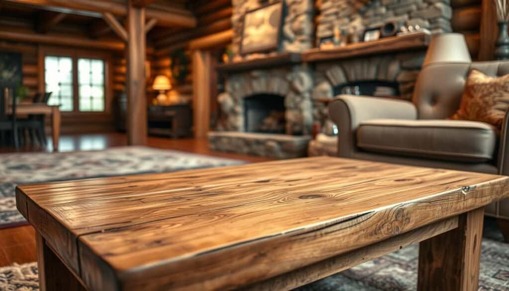 rustic wooden coffee tables