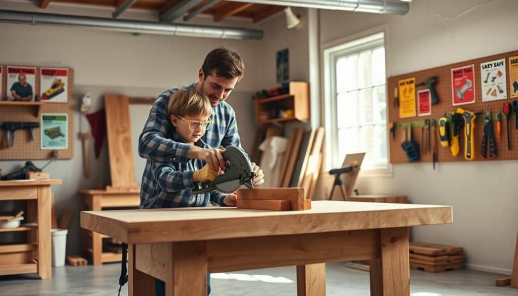 safe woodworking practices for kids
