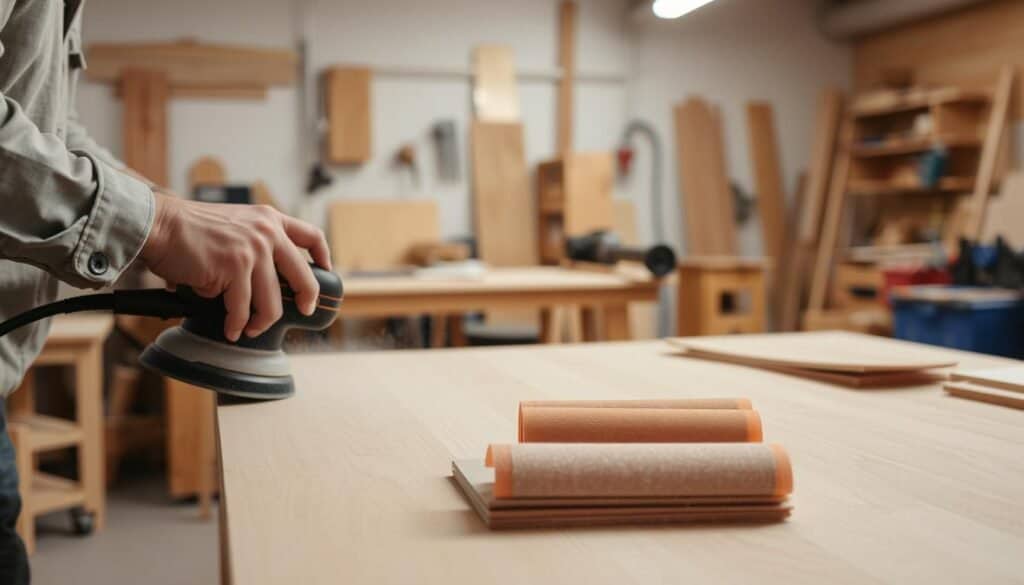sanding techniques