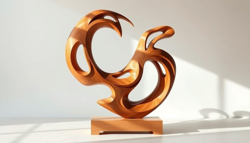 sculptural wood art