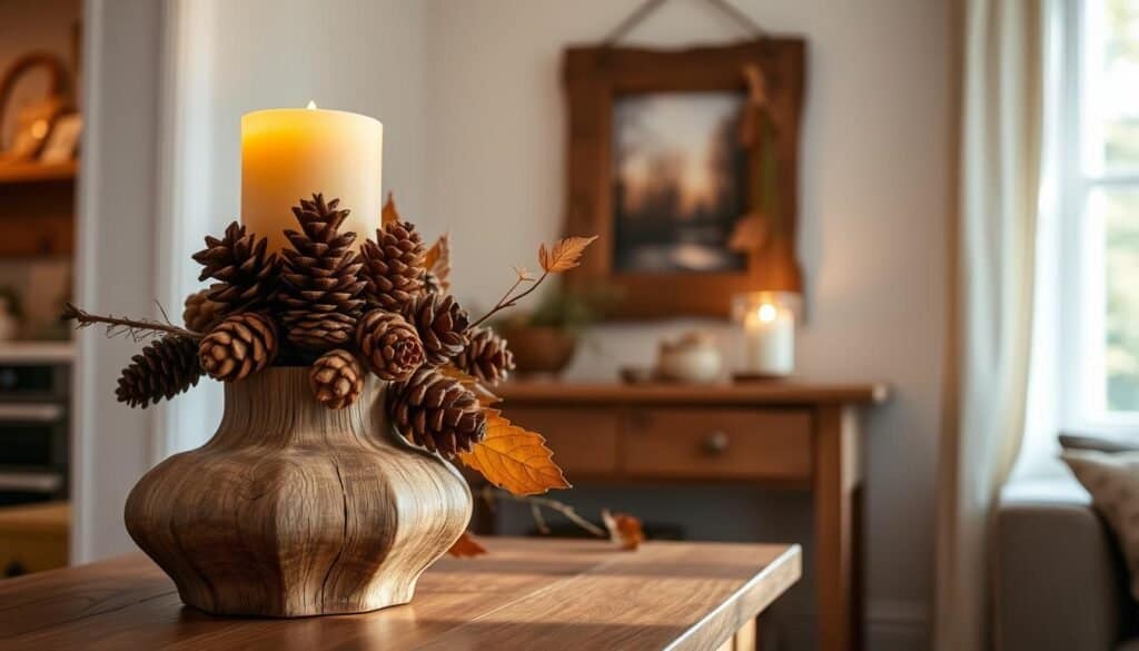 seasonal wood décor