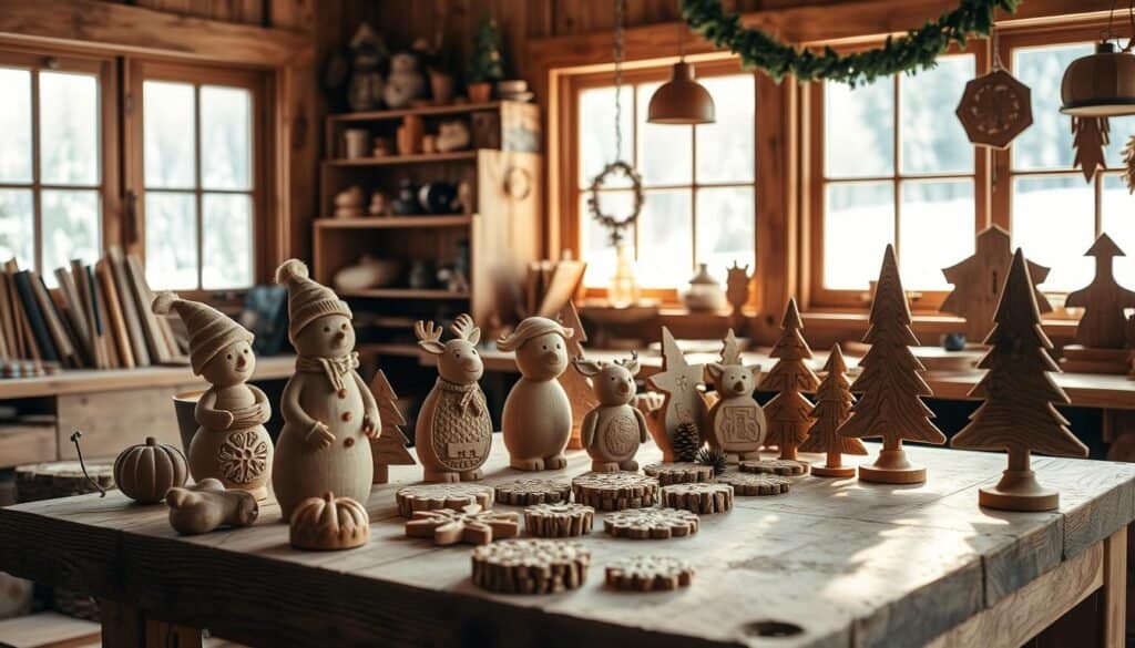 seasonal wooden crafts