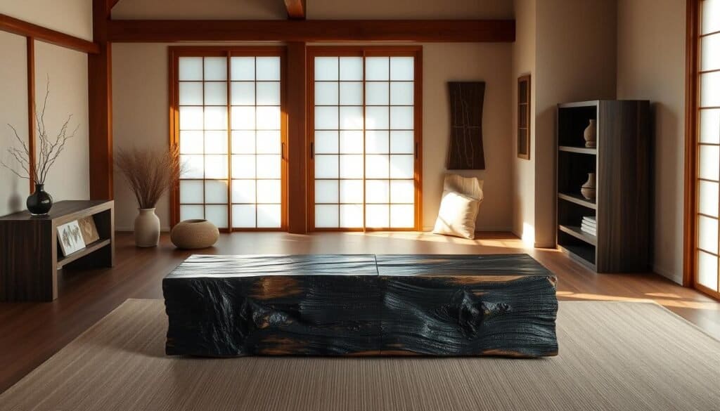 shou sugi ban furniture
