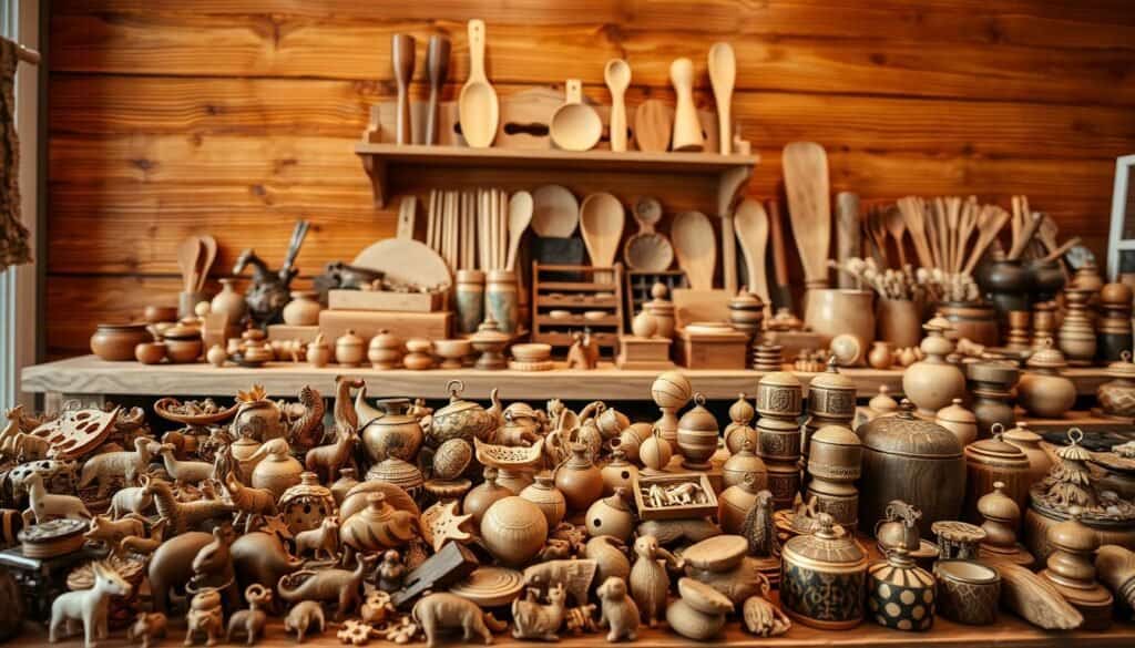 small wooden items for sale