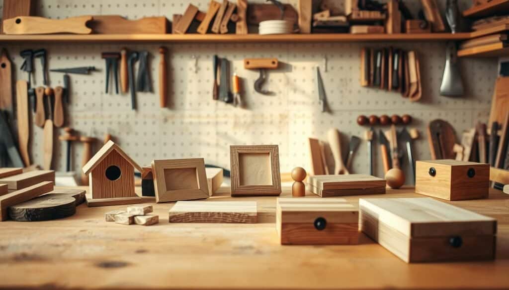 small woodworking projects with minimal materials
