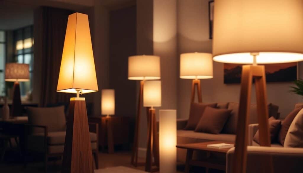 statement floor lamps
