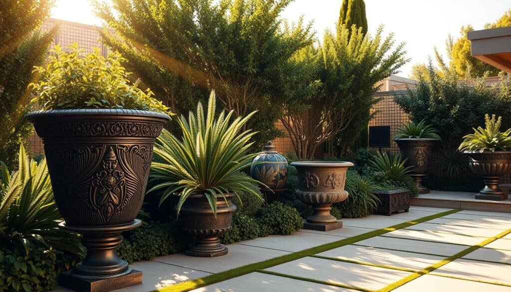statement garden planters