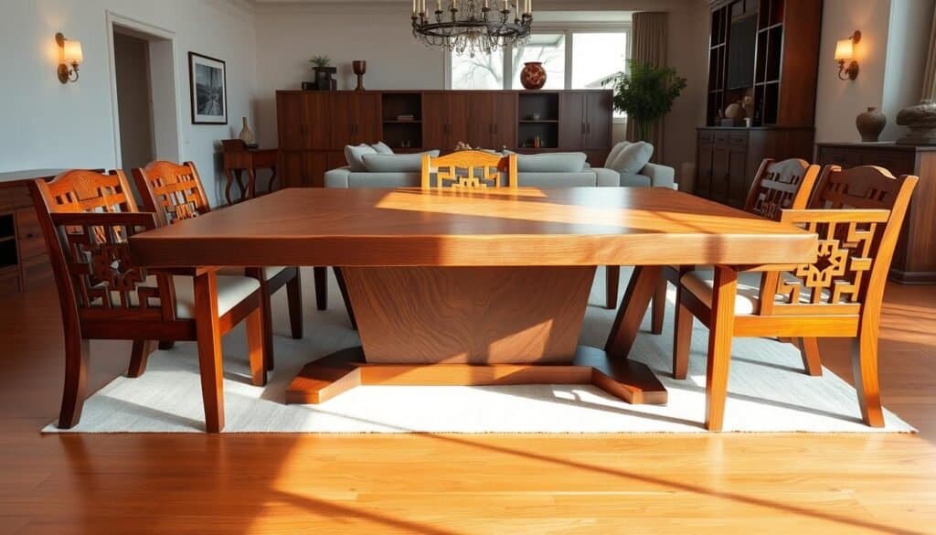 statement wooden pieces