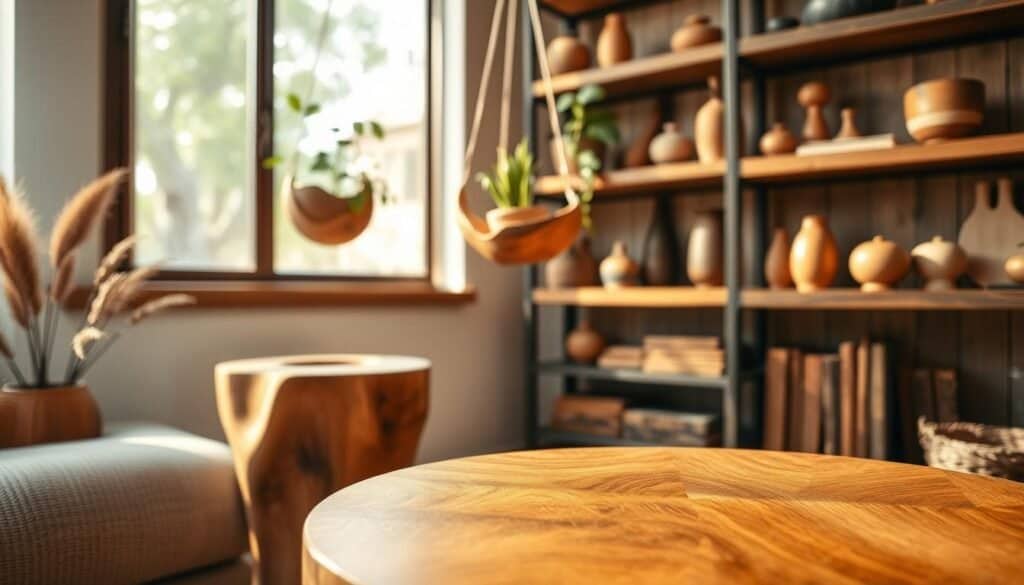 sustainable wood decor