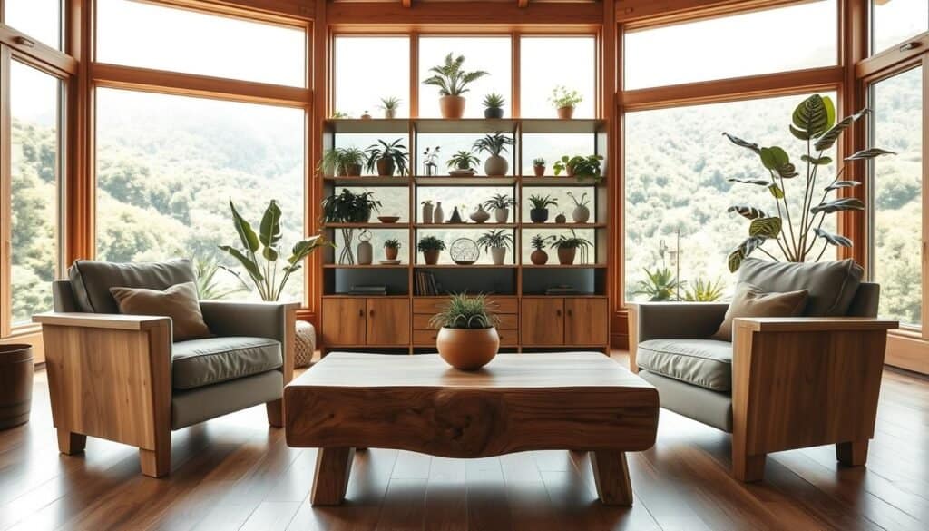 sustainable wooden furniture