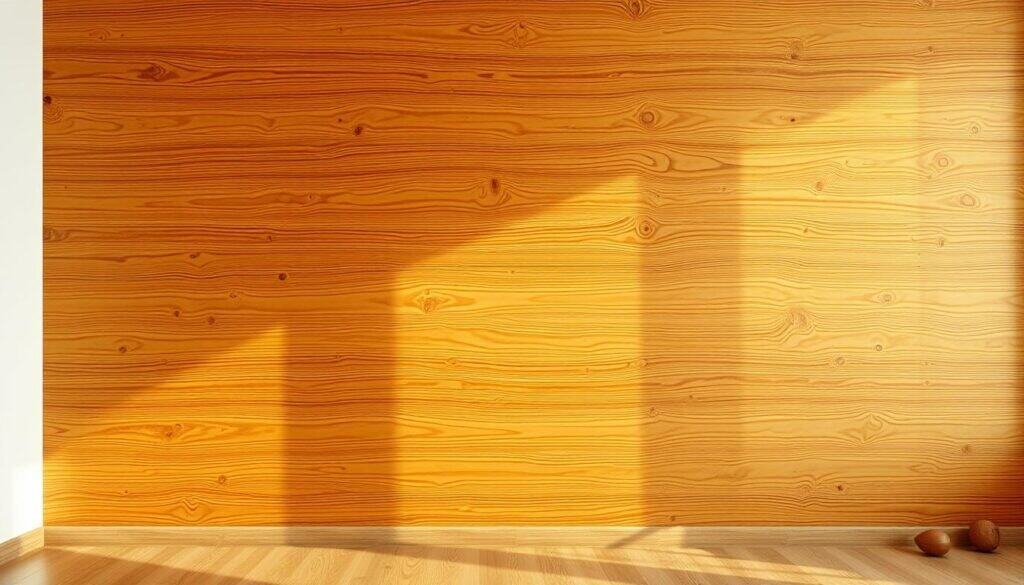 teak wood wall