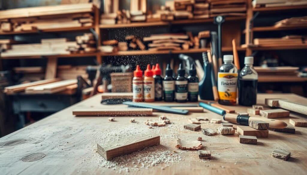 testing finishes on scrap wood