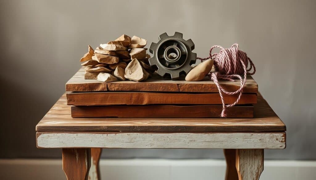 upcycled materials