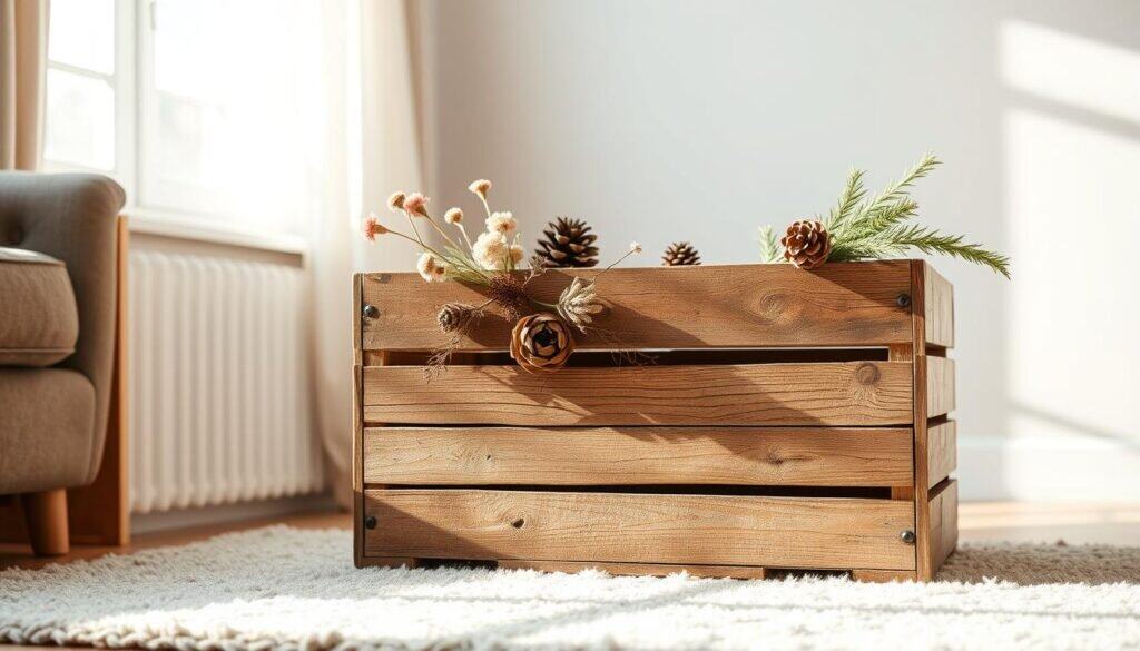 upcycled wooden crates