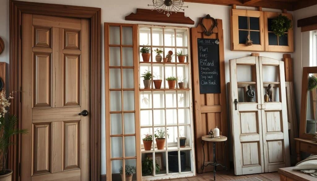 upcycled wooden doors and windows projects