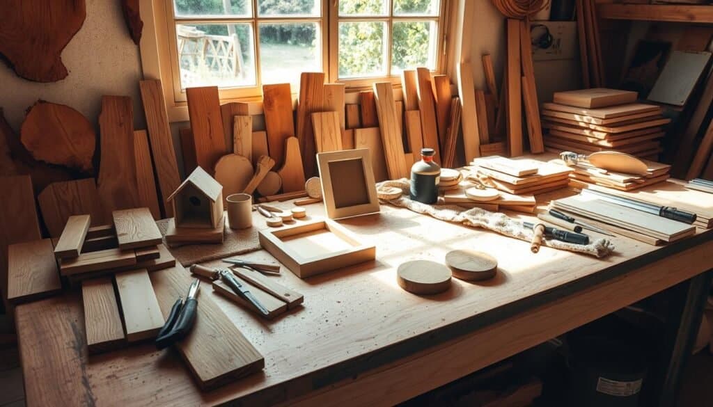 upcycling wood scraps