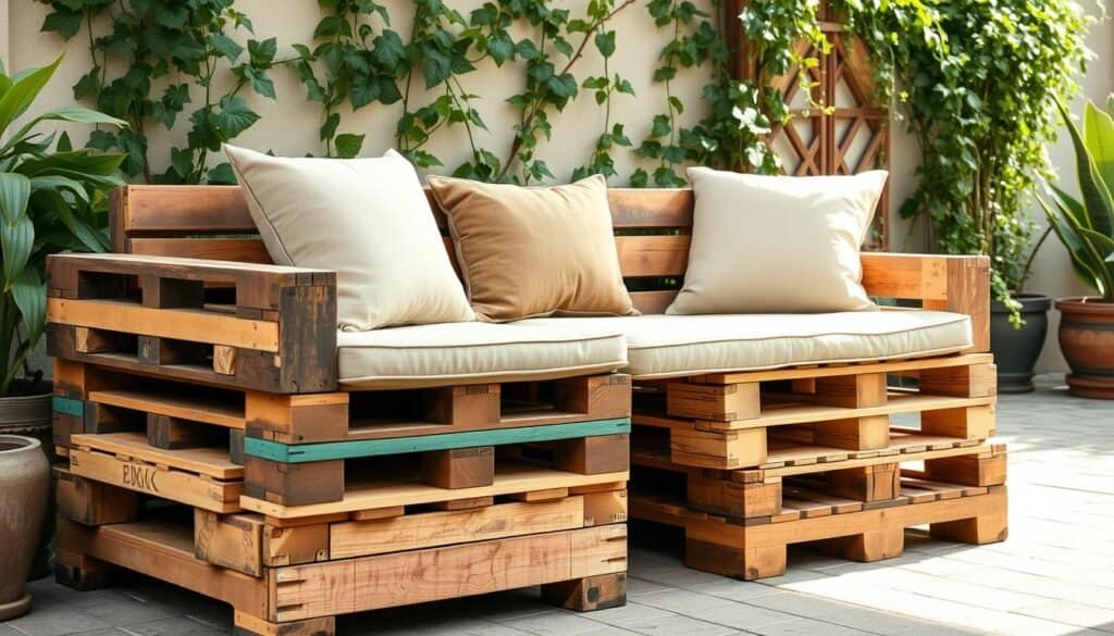 upcycling wooden pallets