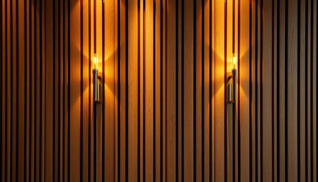 vertical wood slat walls