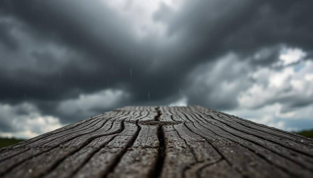 weather challenges for outdoor wood