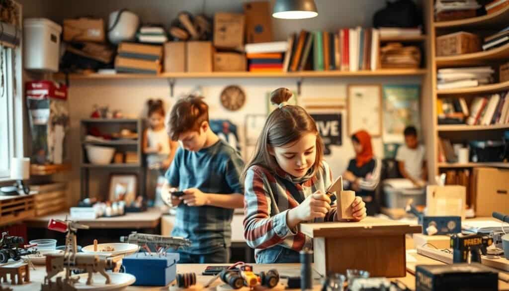 weekend projects for families with tweens