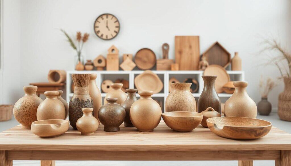 wood accent pieces that complete every look
