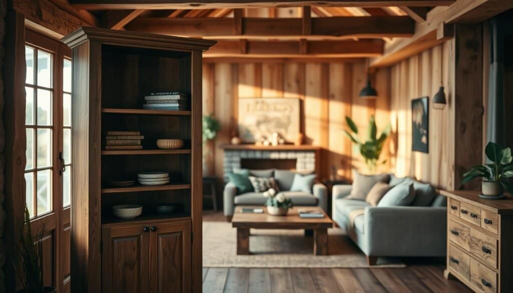 wood in home transformation