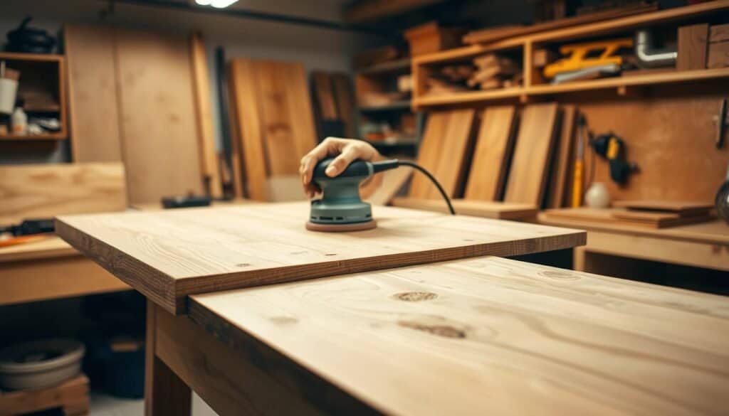 wood sanding techniques