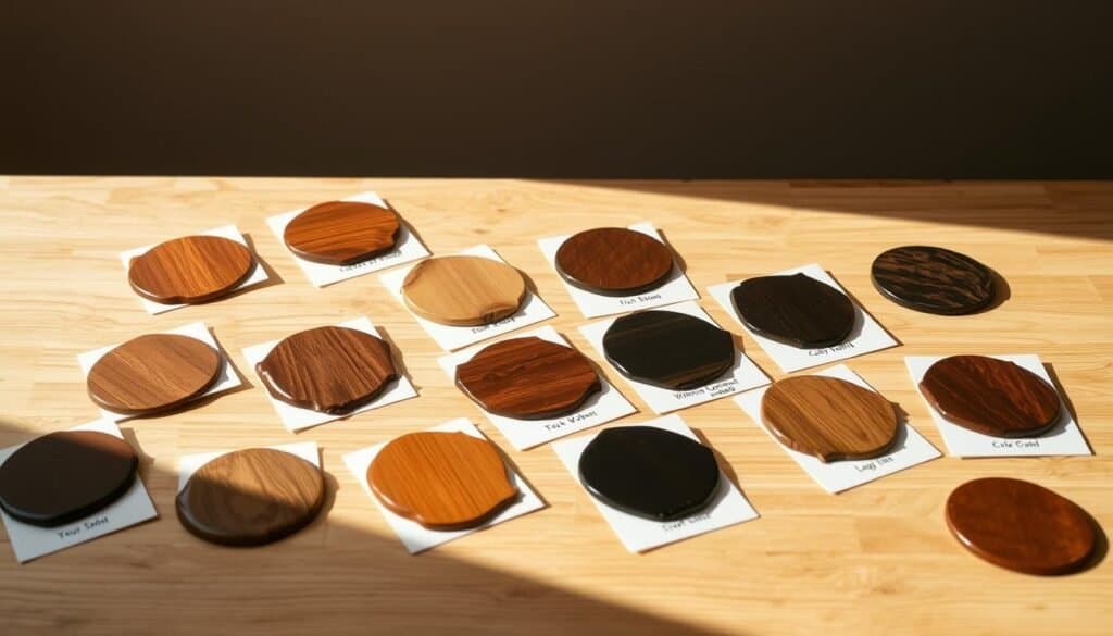 wood stain colors