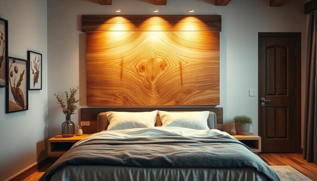 wood wall art for bedrooms