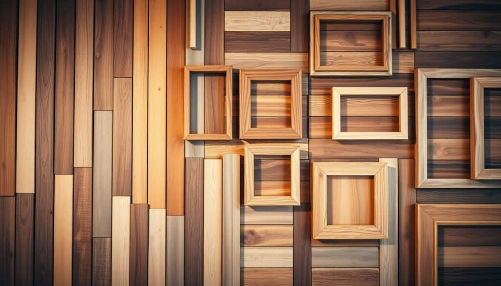 wood wall design