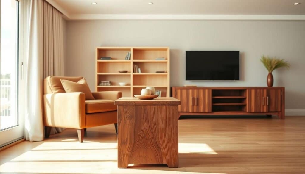 wooden accent furniture