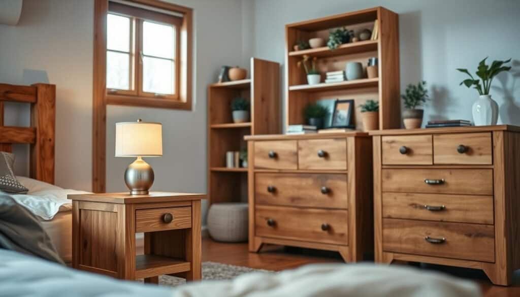 wooden accent furniture