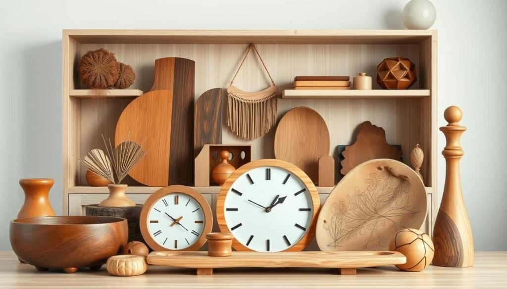 wooden accent pieces