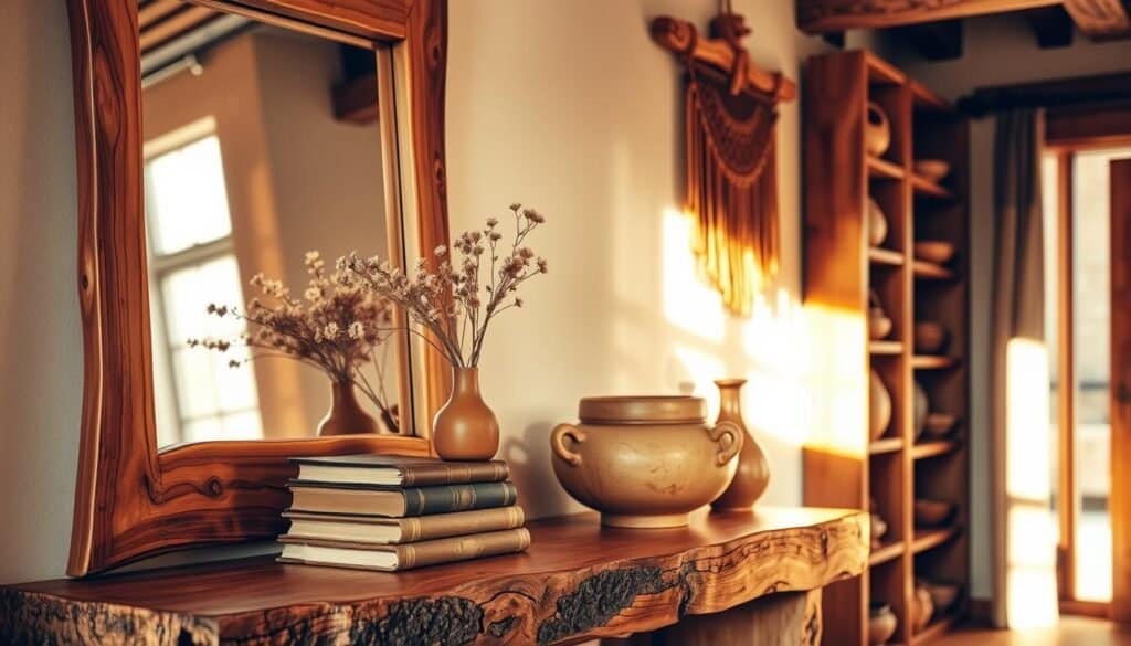 wooden accent pieces