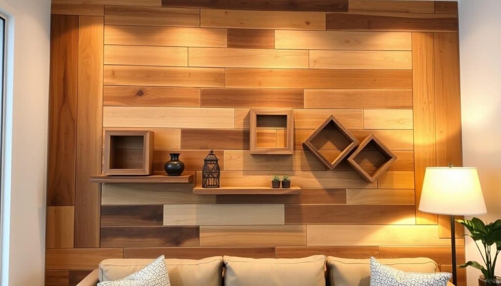 wooden accent wall ideas