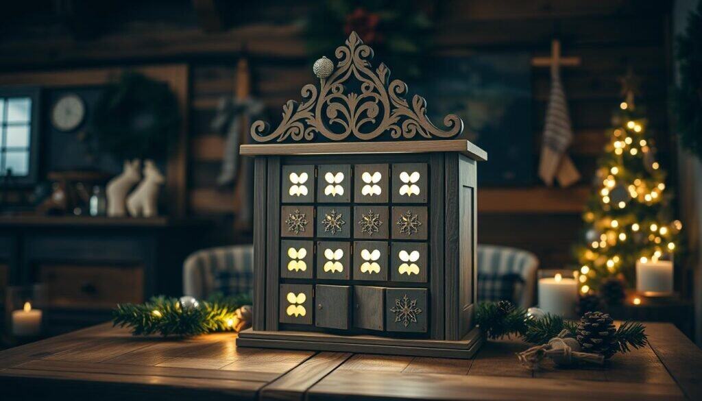 wooden advent calendars