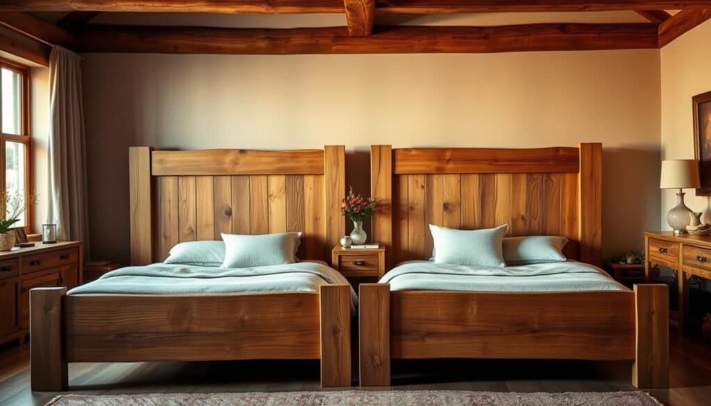 wooden bed frames