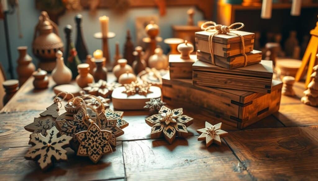 wooden holiday gifts