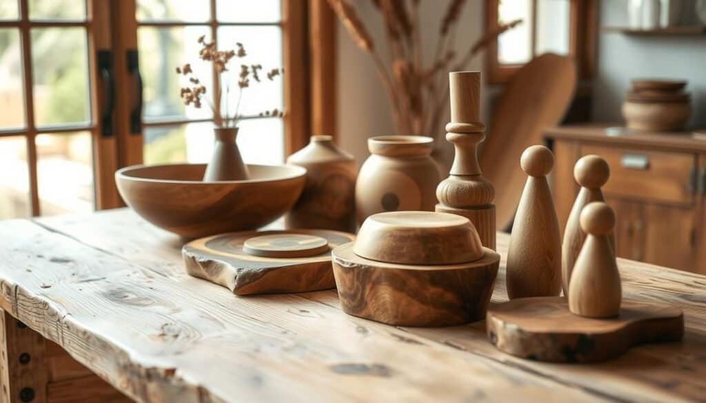 wooden home decor
