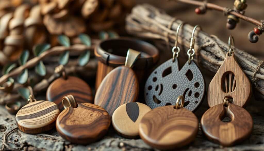 wooden jewelry