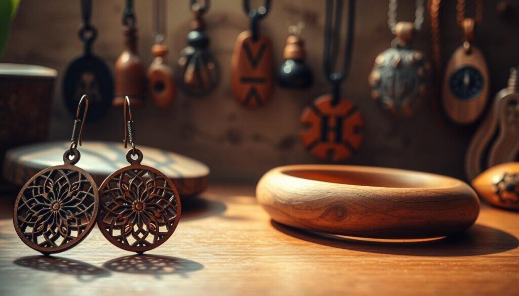 wooden jewelry