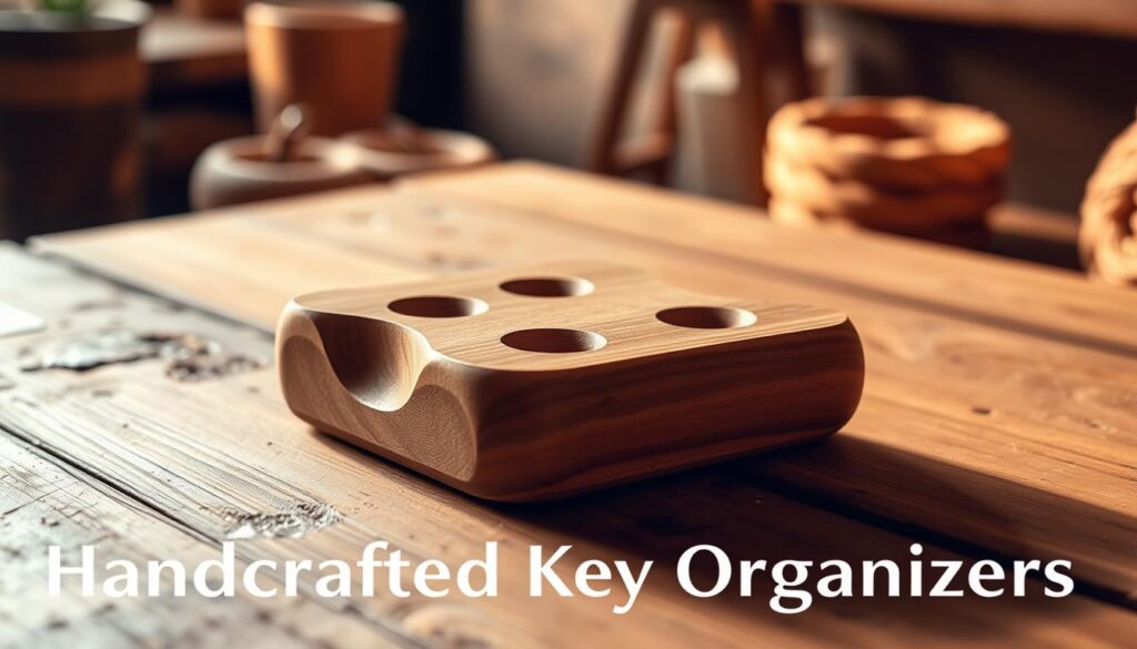 wooden key organizer