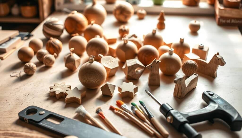 wooden ornaments tutorial