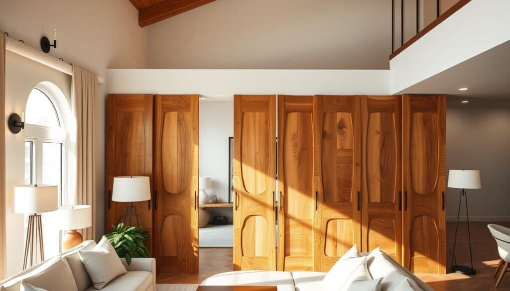 wooden room dividers