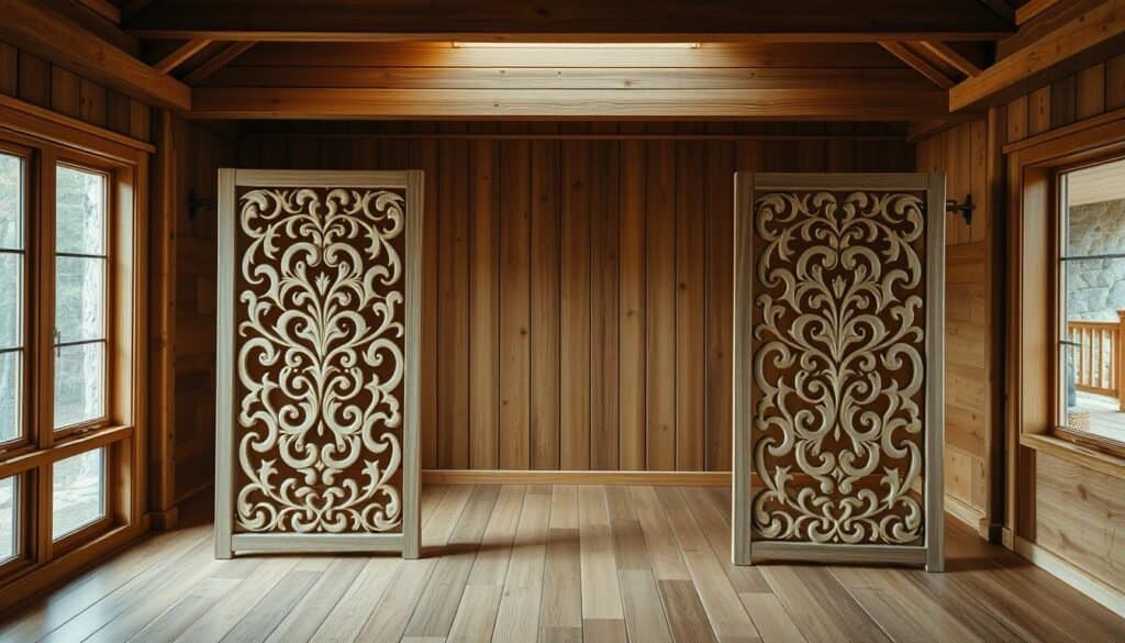wooden room dividers