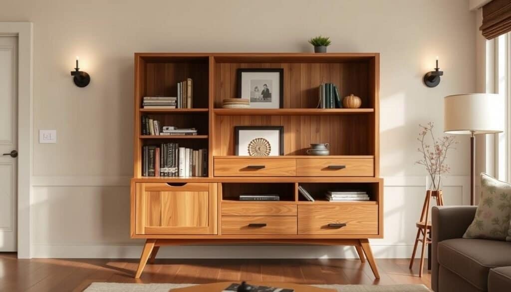 wooden storage furniture