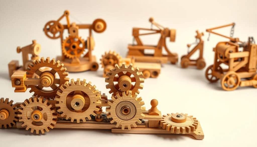 wooden toys mechanical principles