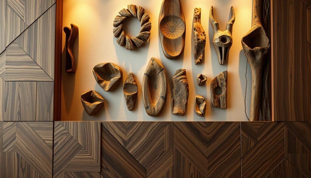 wooden wall accents