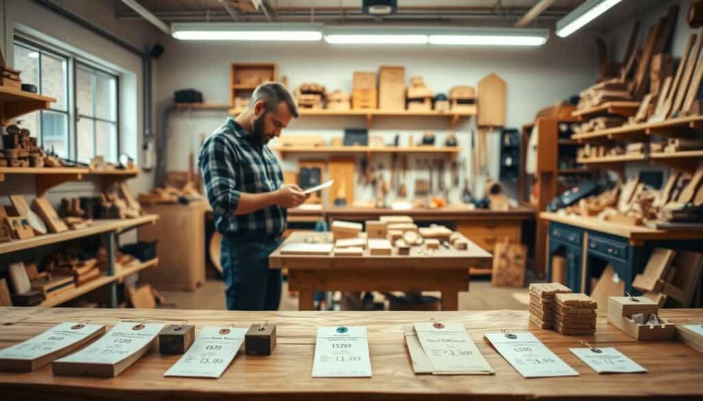 woodshop projects pricing strategy